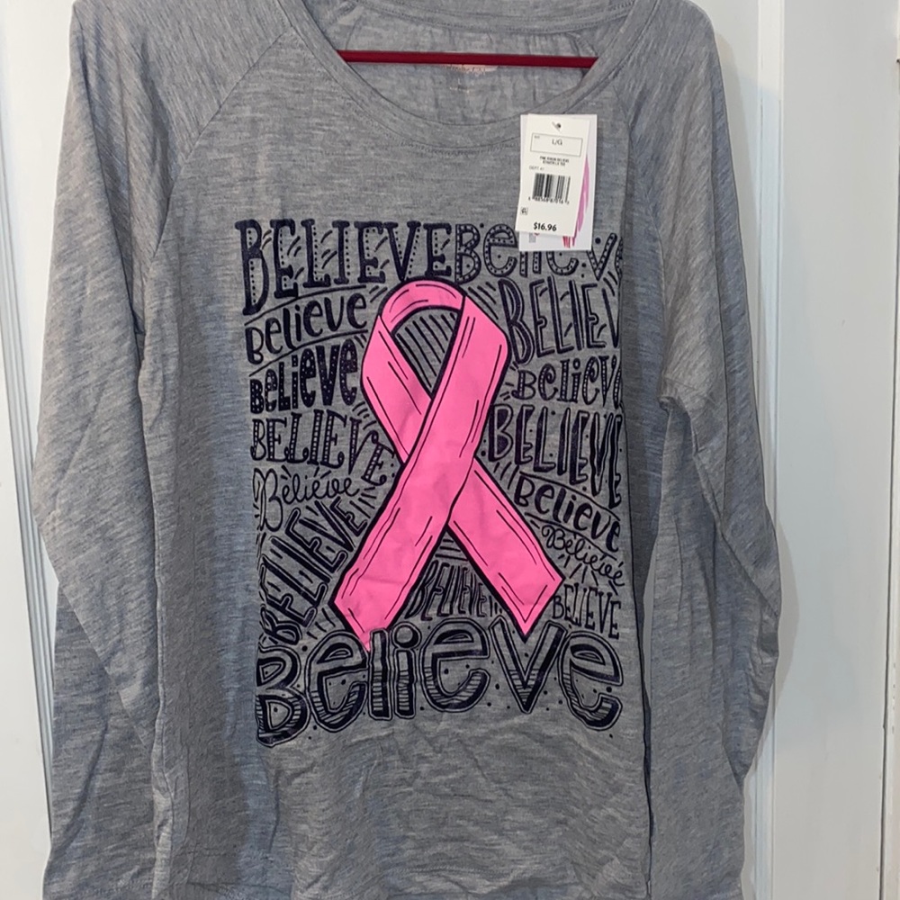 Breast Cancer Long Sleeved Shirt